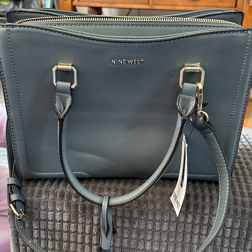 Nine West Slate Satchel